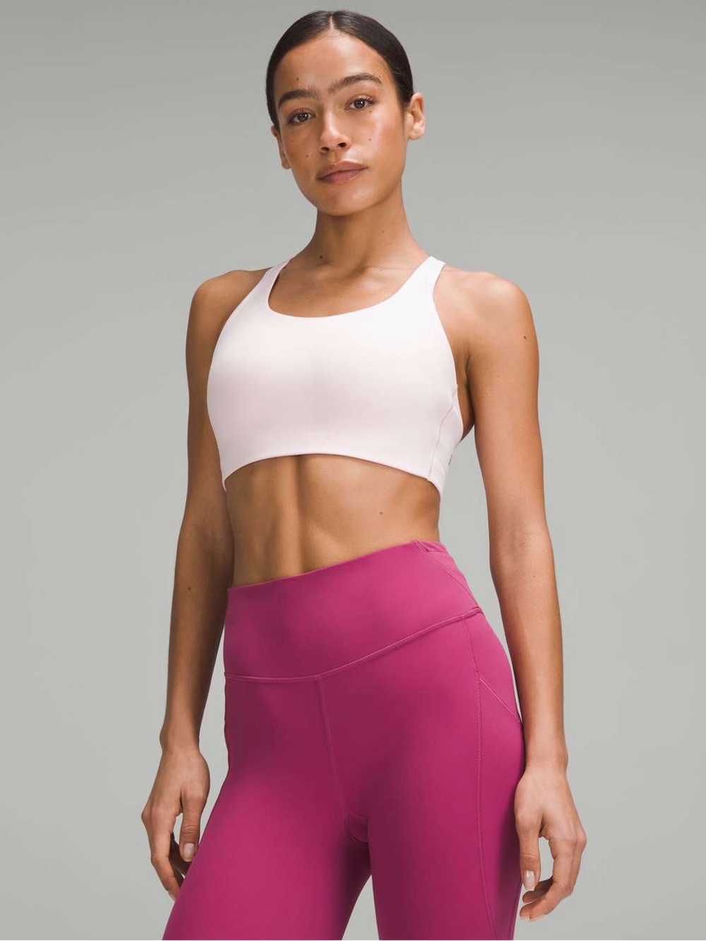 Lululemon pink energy bra - size 6